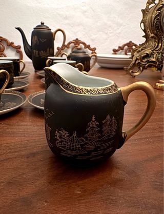 Juego Té Vintage Japonés Porcelana