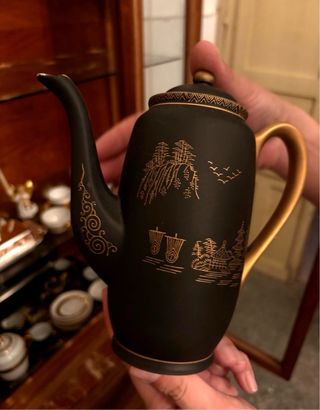 Juego Té Vintage Japonés Porcelana