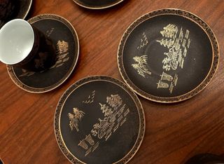 Juego Té Vintage Japonés Porcelana