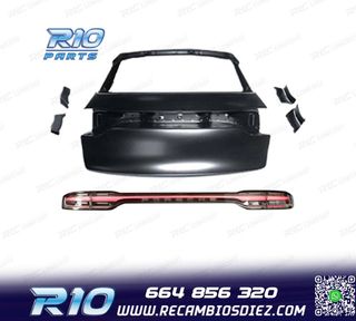 PORTON TRASERO PORSCHE MACAN 14-18 LOOK TURBO 2023 + PILOTO