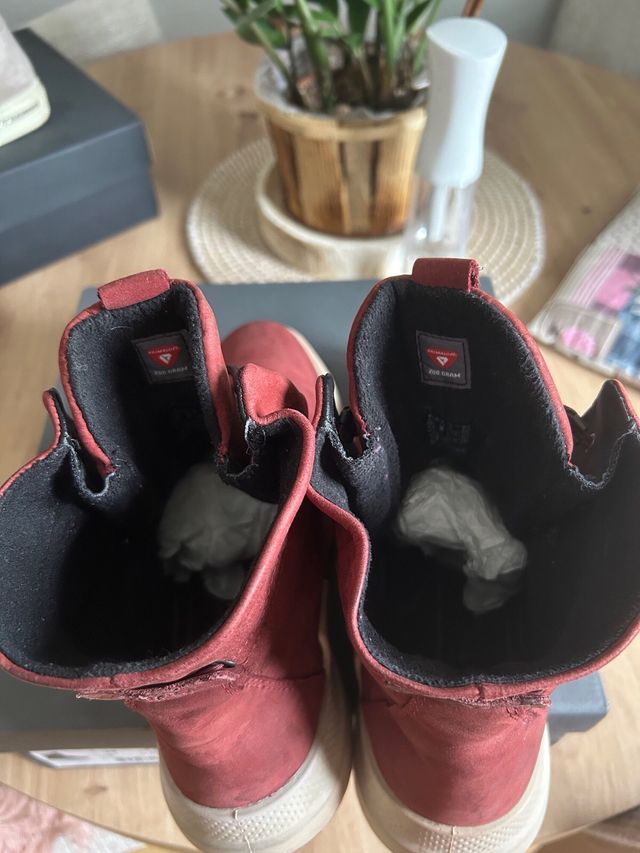 Botas Ecco Gore-Tex Rojo Talla 39