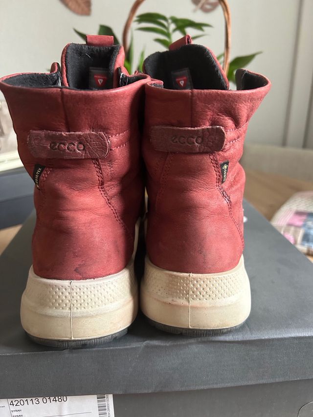 Botas Ecco Gore-Tex Rojo Talla 39