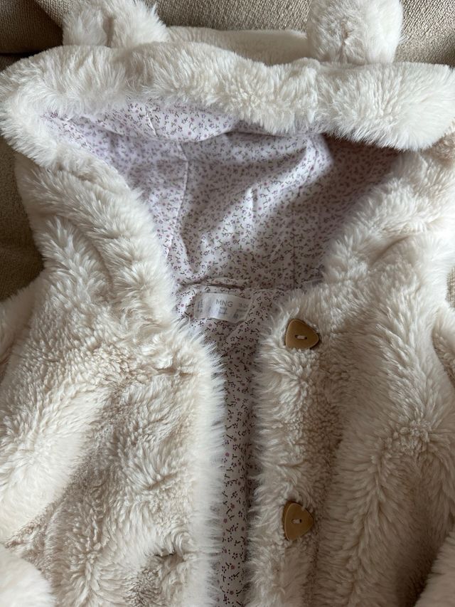 Chaqueta peluche Mango 12/18 meses