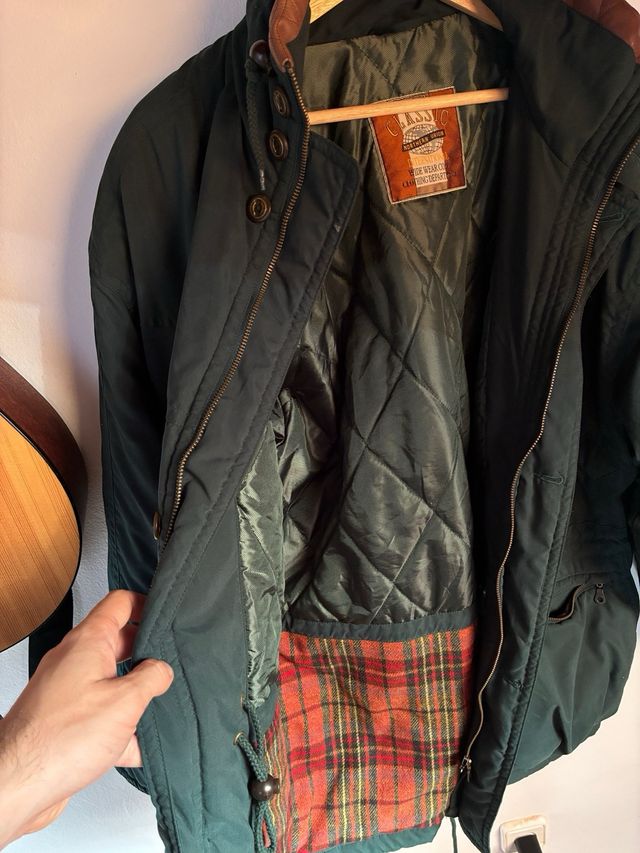 Chaqueta Northern Union Verde Estilo 90s