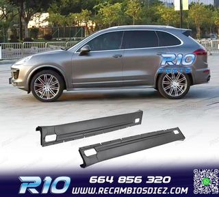 AÑADIDOS TALONERAS PORSCHE CAYENNE 958 14-17 LOOK TURBO