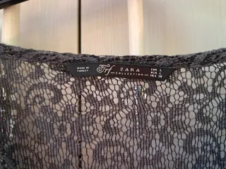 Abito Zara pizzo manica lunga