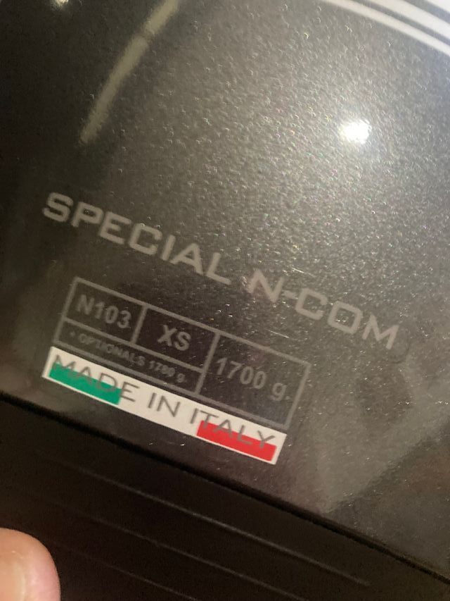 Casco Nolan N103 Special NCOM talla XS