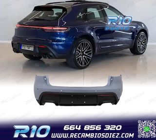 PARAGOLPES TRASERO PORSCHE MACAN 18-23 LOOK TURBO