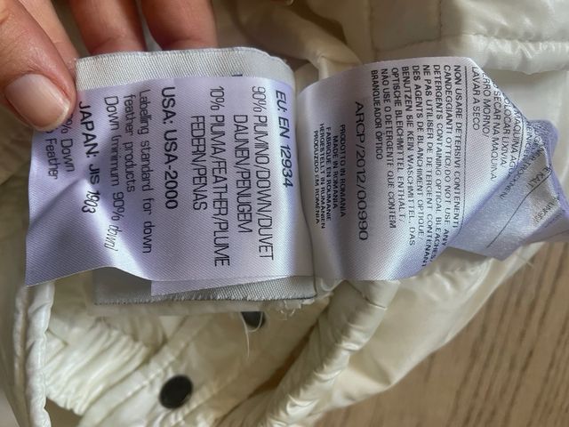 Moncler Pantaloni Sci Bambino Bianco