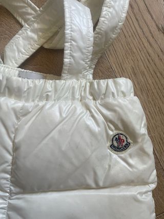 Moncler Pantaloni Sci Bambino Bianco