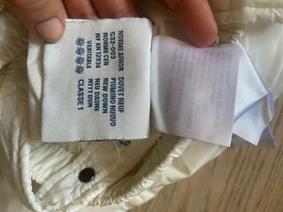 Moncler Pantaloni Sci Bambino Bianco