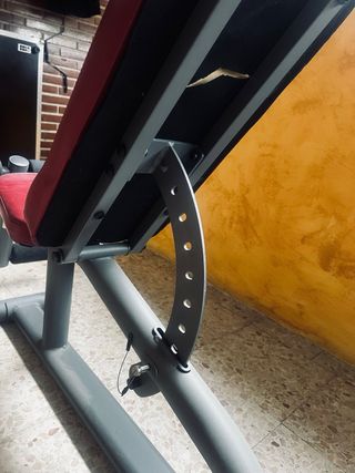 Juego de pesas y banco de ejercicio