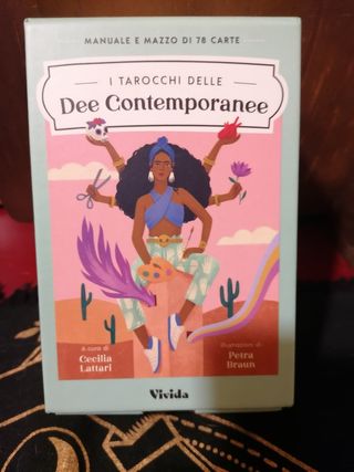 Tarocchi delle Dee Contemporanee - Manuale e Carte