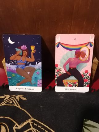 Tarocchi delle Dee Contemporanee - Manuale e Carte