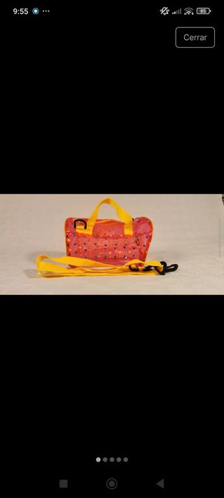 Bolsito transparente para niña