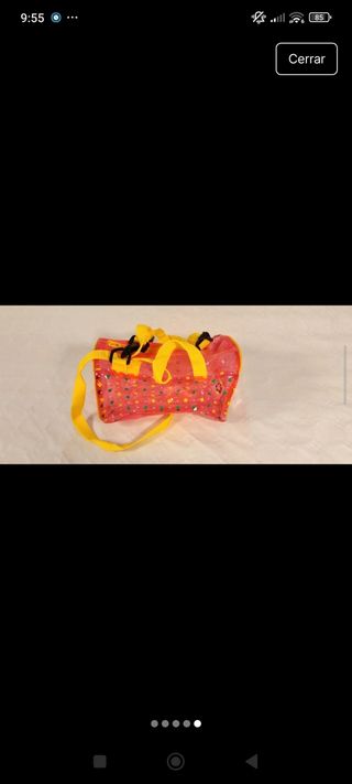 Bolsito transparente para niña