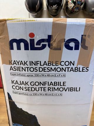 Kayak hinchable Mistral desmontable