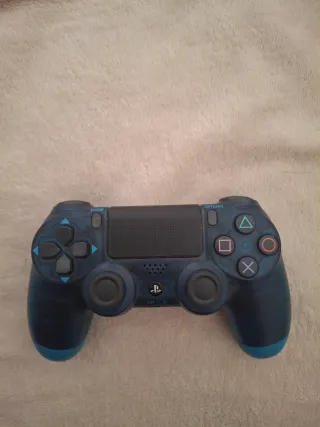 Mando PS4 Sony Azul transparente ( no original)