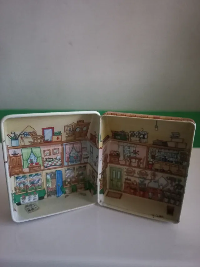 Mini Lata Casa Miniatura Inglesa