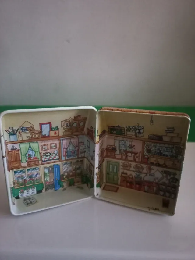 Mini Lata Casa Miniatura Inglesa