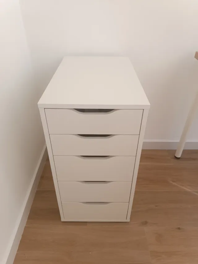 Cajonera Ikea Alex Blanca