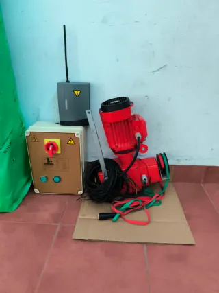 Motor para puerta de cochera monofásico