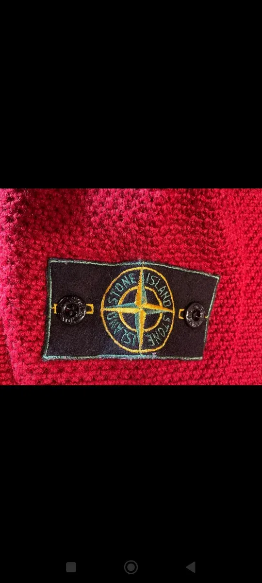 Maglione Stone Island Bordeaux Uomo