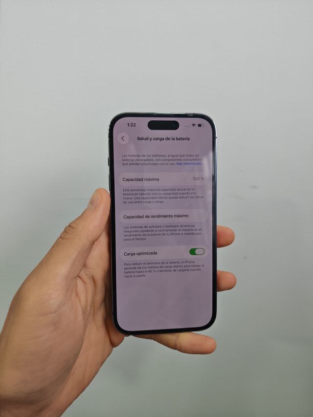 Bateria para iPhone 14 Pro 256GB Roxa 100%