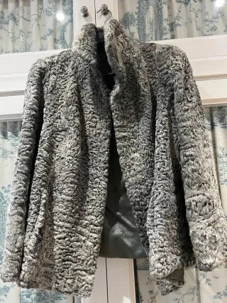 Abrigo Astracán Gris