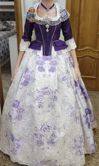 Corpiño Fallera Niña/Adolescente Morado