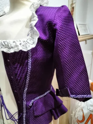 Corpiño Fallera Niña/Adolescente Morado