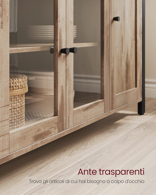 Credenza, Mobile da Cucina, Mobile Contenitore, co