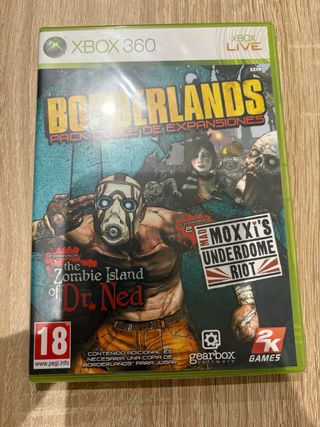 Borderlands Pack Doble Expansiones Xbox 360