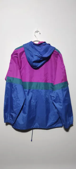 Chubasquero vintage. Cortavientos 80s 90s.