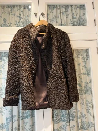 Abrigo Astracán Marrón