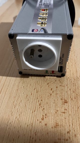 Inversor Auto Corriente 12V/24V a 220V - 350W