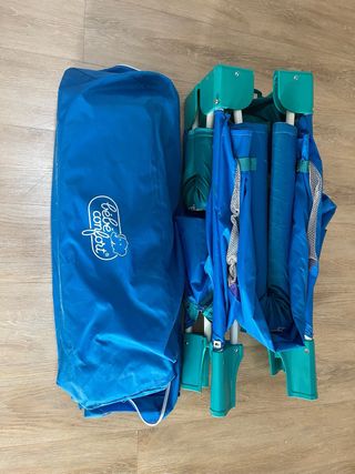 Cuna de viaje plegable