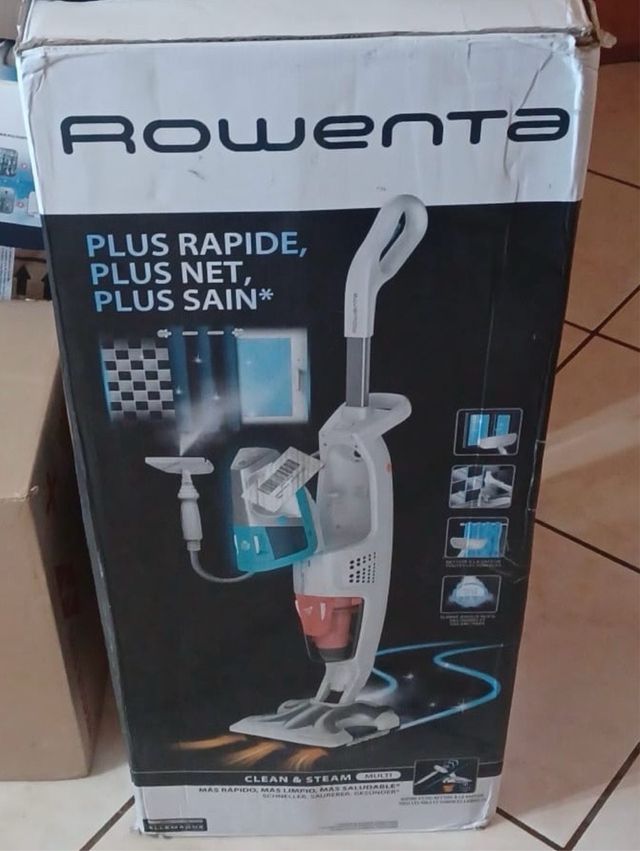 Rowenta Clean & Steam Aspira e Lava 2in1 a vapore