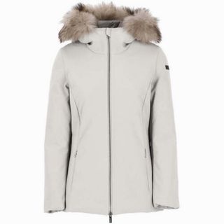 Parka RRD beige capucha pelo Talla 46