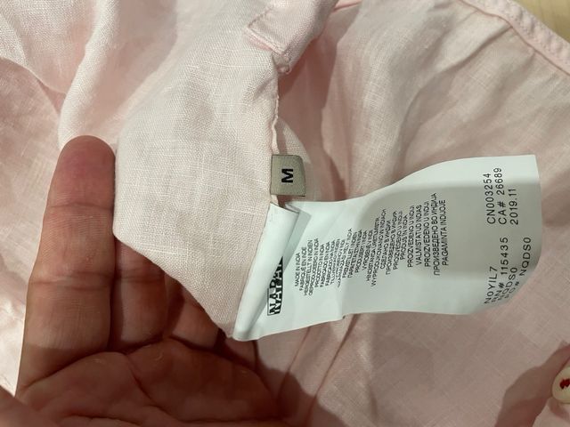 Camisa Napapijri Rosa