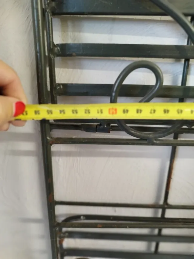 Estantería de hierro plegable