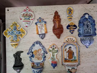 Benditeros Cerámica y Bronce