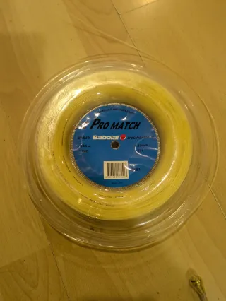 Cordaje Babolat Pro Match 200m Amarillo