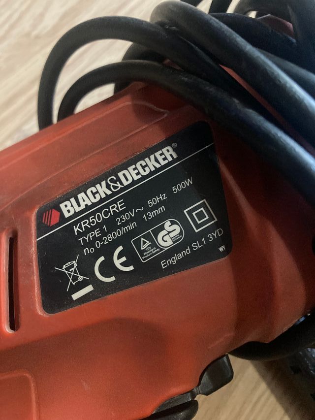 Taladro Black & Decker KR50CRE 500W