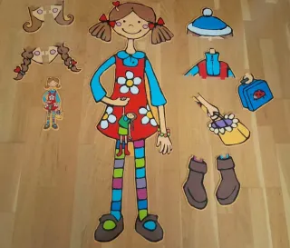 Puzzle Djeco Lili la Coquette 27 piezas