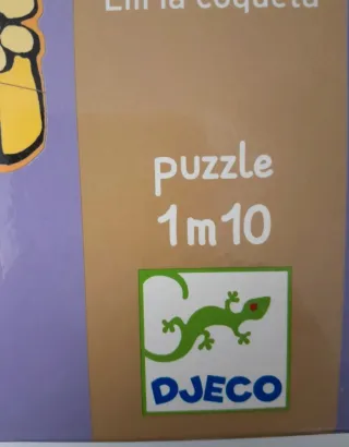 Puzzle Djeco Lili la Coquette 27 piezas