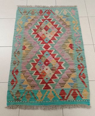 Tappeto Kilim afgano 89x62 cm lana