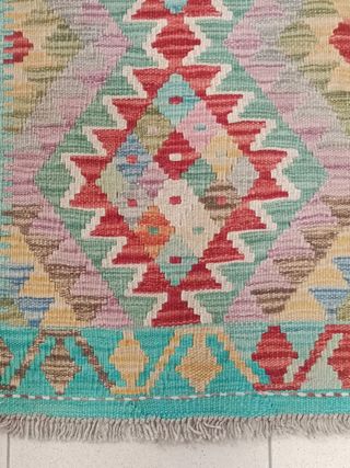Tappeto Kilim afgano 89x62 cm lana