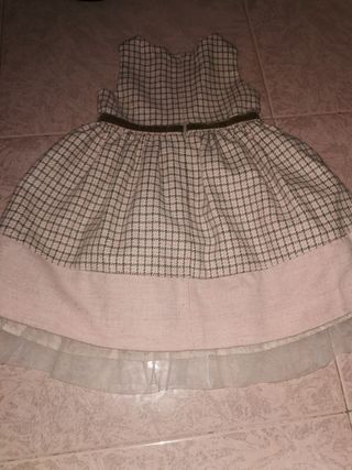 Abito neonata fantasia quadri