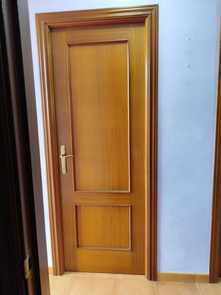 11 Puertas de Paso Madera con/sin Cristal